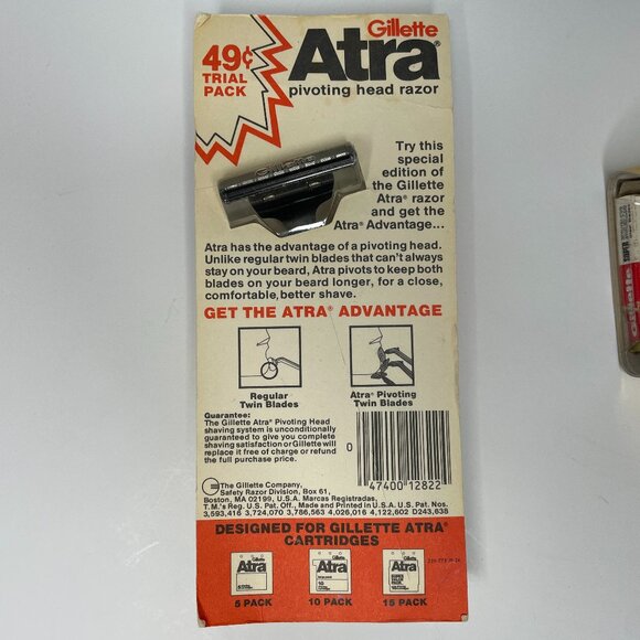 Men's Vintage Travel Set with Razors NOS - Picture 5 of 7